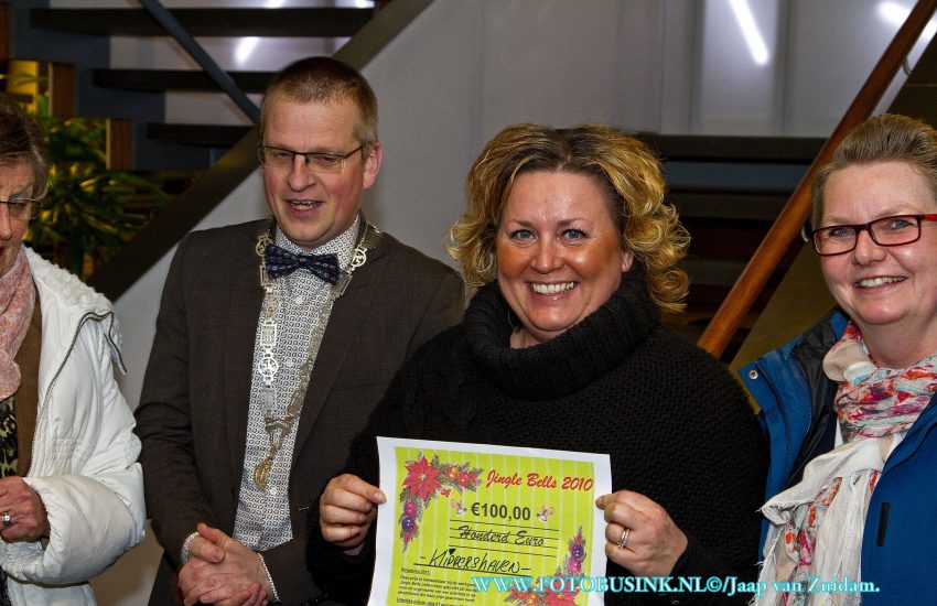 Prijsuitreiking Jingle Bells in Zwijndrecht.