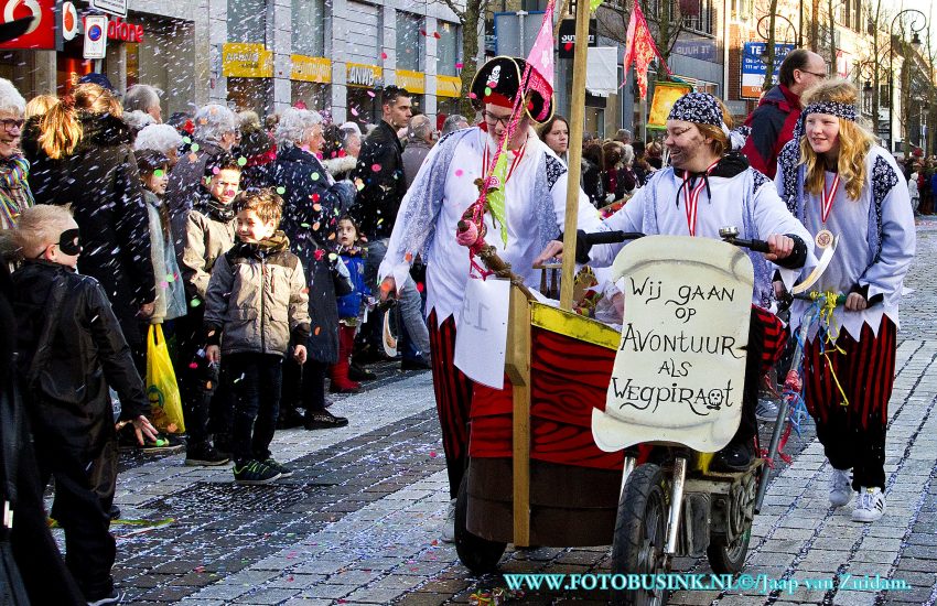 Carnavalsoptocht 2018 in Dordrecht.
