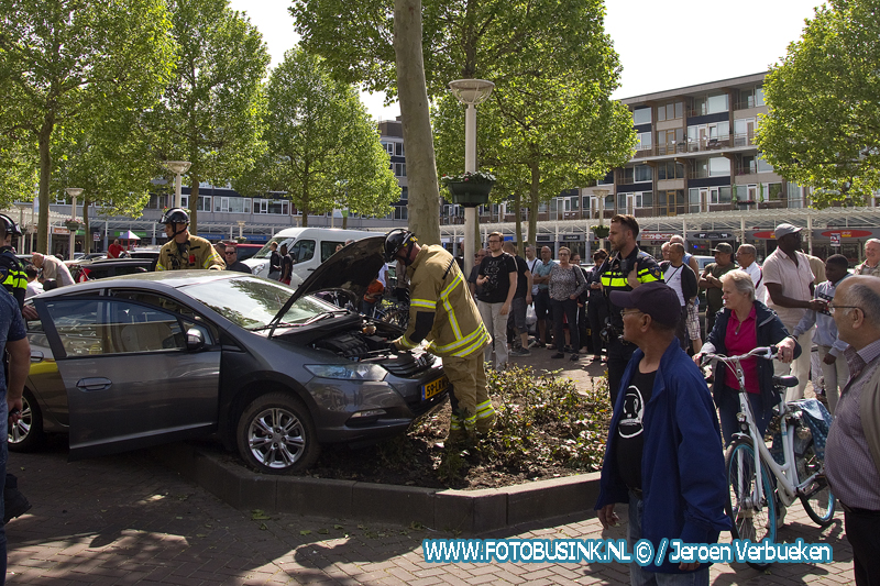 Eenzijdig ongeval bij WC Crabbehof in Dordrecht.