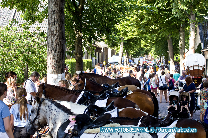 Paardenmarkt in Alblasserdam.