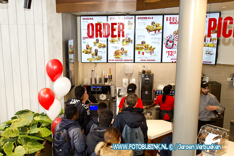 Dordrecht blij , KFC is vandaag geopend in de binnenstad van Dordrecht.