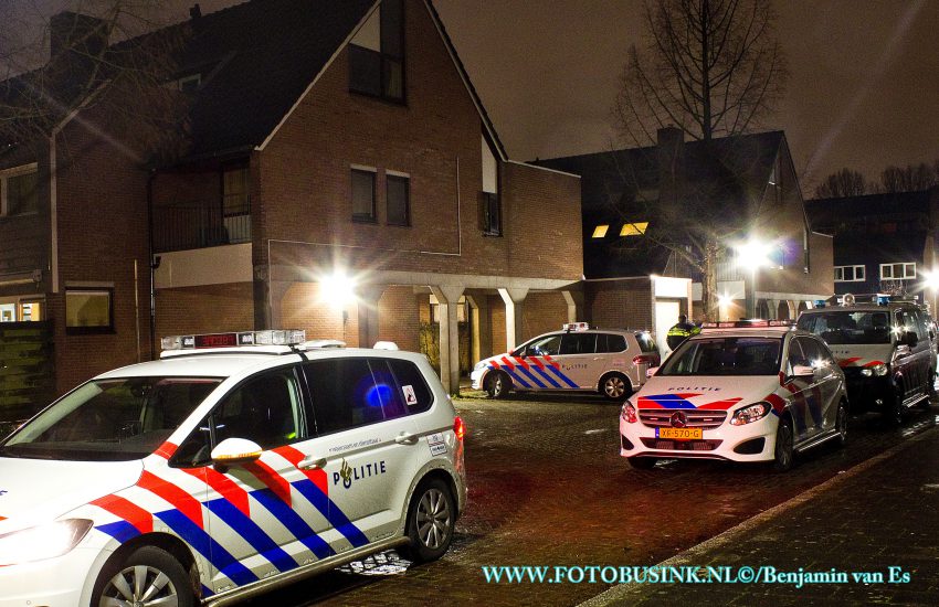Woning aan de Jupiterlaan in Dordrecht overvallen.