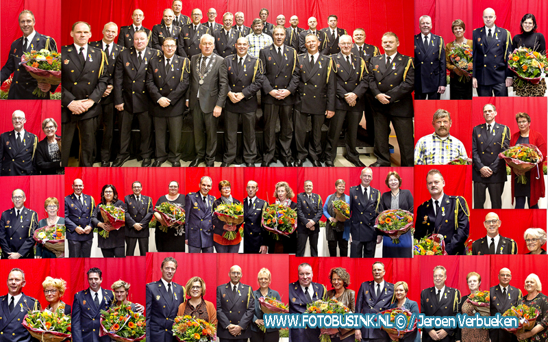 Koninklijke onderscheidingen voor 23 brandweerlieden uit de gemeente Molenlanden