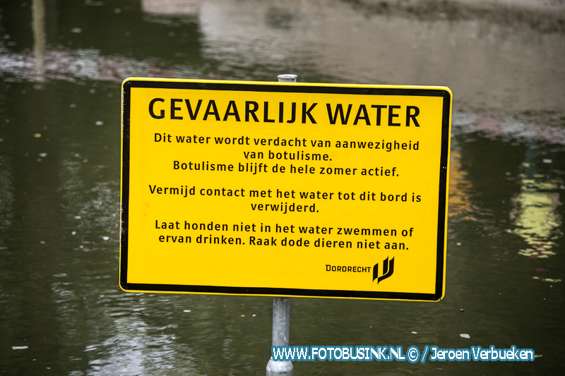 Waterspeelplek in Dordrecht afgezet.