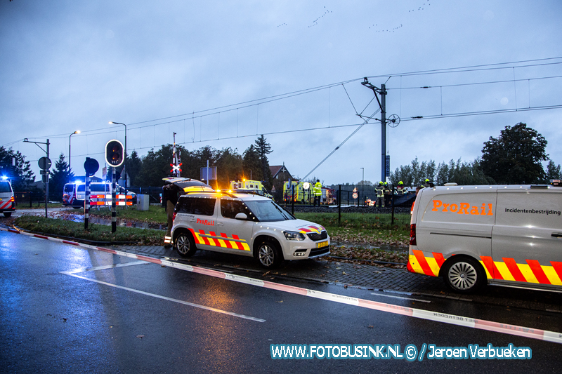 Fietser in Hardinxveld-Giessendam overleden na ongeval met een personentrein.