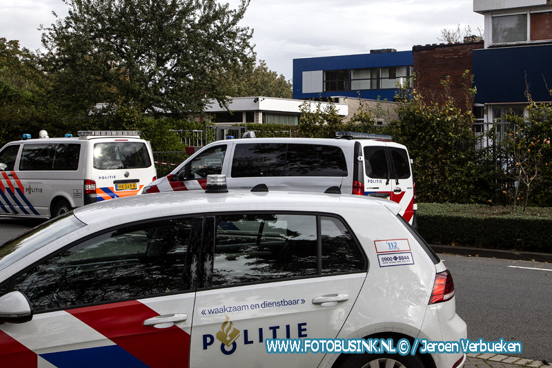 Dode vrouw aangetroffen in een bedrijfspand in Zwijndrecht.