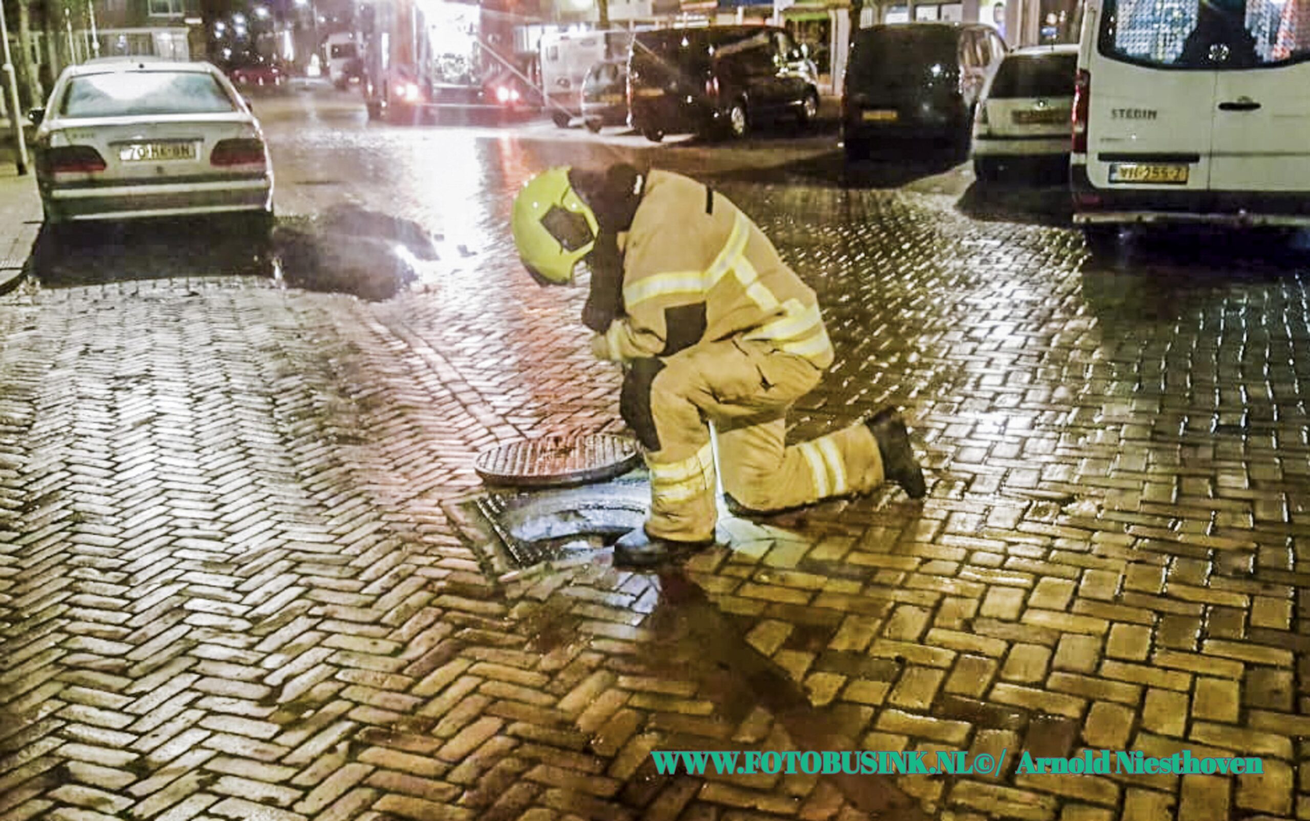 Brandweer opgeroepen voor een melding gaslucht aan de Marinus Spronklaan in Gorinchem