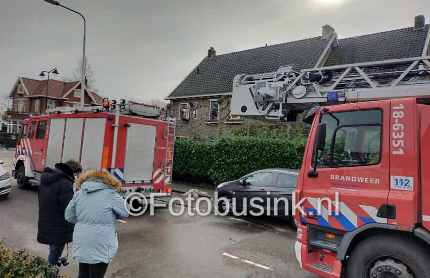 Zolderbrand Rotterdamseweg Zwijndrecht
