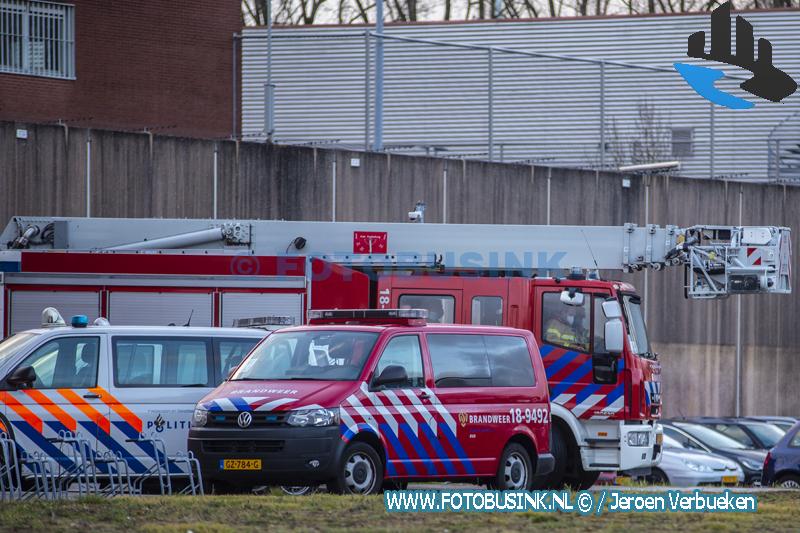 Hulpdiensten opgeroepen voor brand in cel Dordtse Poorten Dordrecht