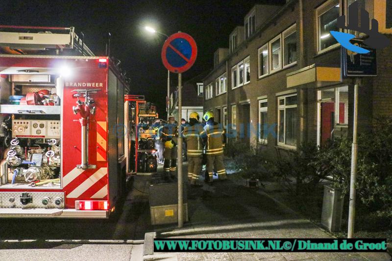 Keukenbrandje aan de A.W. de Landgraafstraat in Sliedrecht.