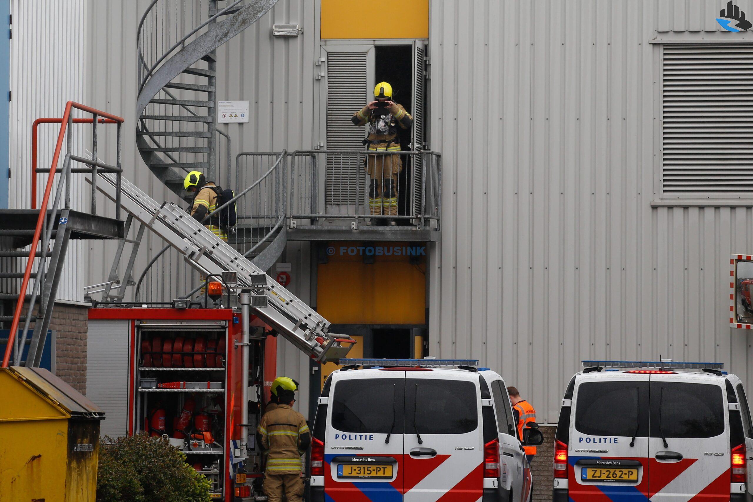 Brandweer opgeroepen voor brand bij Fokker in Papendrecht