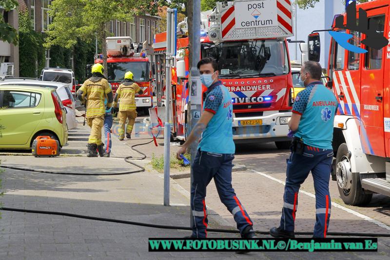 Keukenbrand in ouderencomplex aan de Billitonstraat in Dordrecht