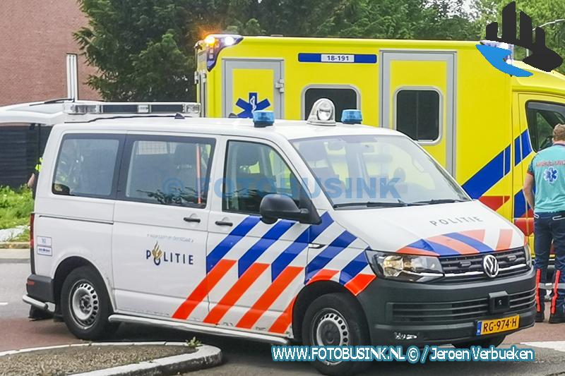 Fietser aangereden op rotonde aan de Galileïlaan in Dordrecht