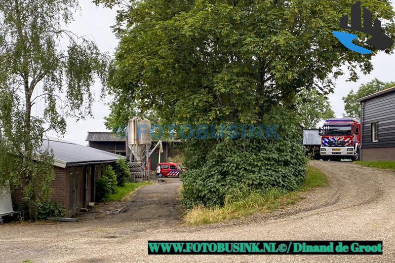 Brandweerman gewond bij reddingsactie om een koe uit gierput redden