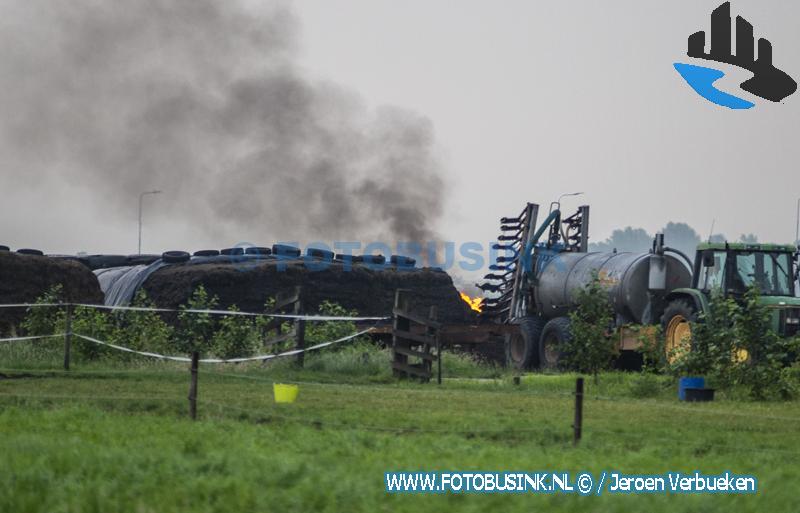 Brandweer opgeroepen voor brandgerucht in Oud-Alblas