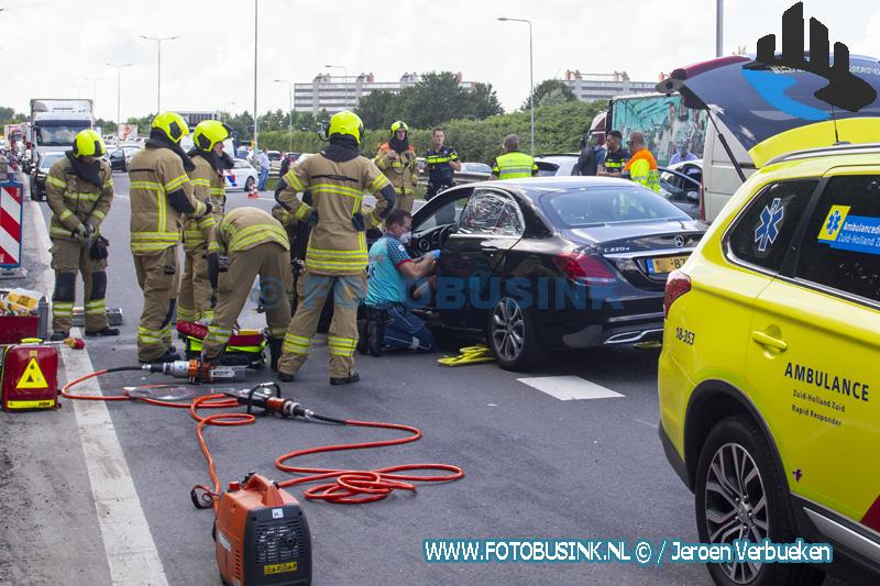 Wederom flink ongeval op de N3 bij Papendrecht