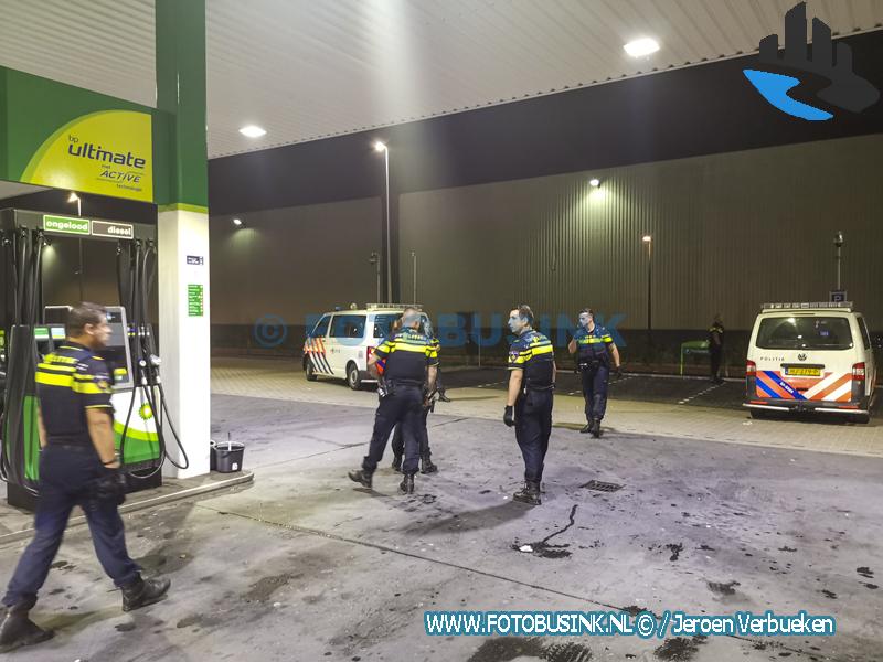 Twee aanhoudingen bij benzinestation BP aan de Laan Der Verenigde Naties in Dordrecht