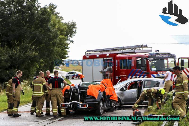 Drie gewonden na ernstig ongeval N217 Nieuw-Beijerland
