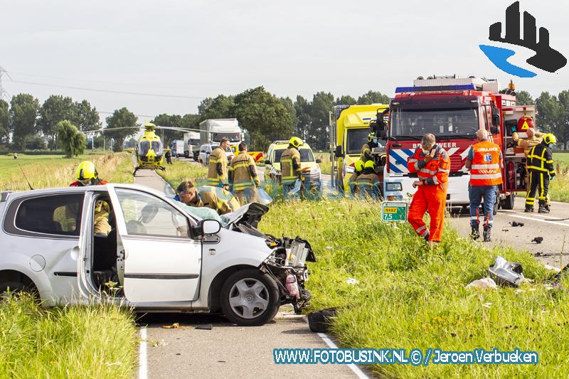 Ernstig ongeval aan de N482 bij Wijngaarden
