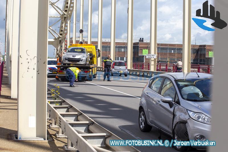 Aanrijding op de brug over de Noord
