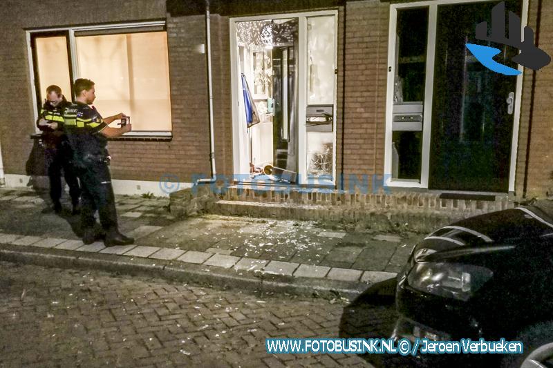 Aanslag explosie woning aan de Mecklenburgstraat in Dordrecht