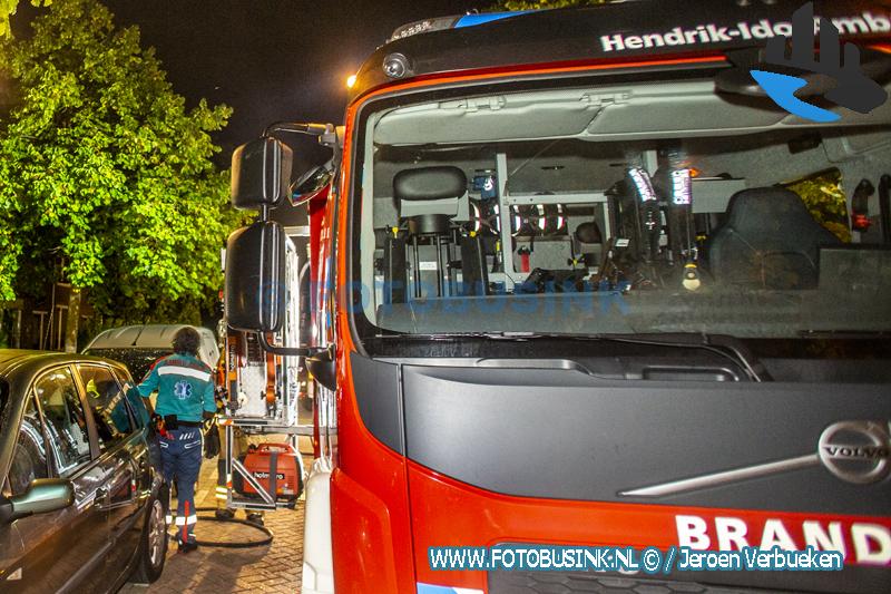 Grote brand aan de Margrietstraat in Hendrik-Ido-Ambacht