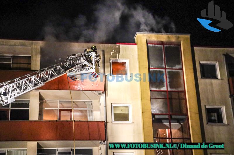 Keukenbrand in flat aan de Admiraal de Ruyterweg in Zwijndrecht