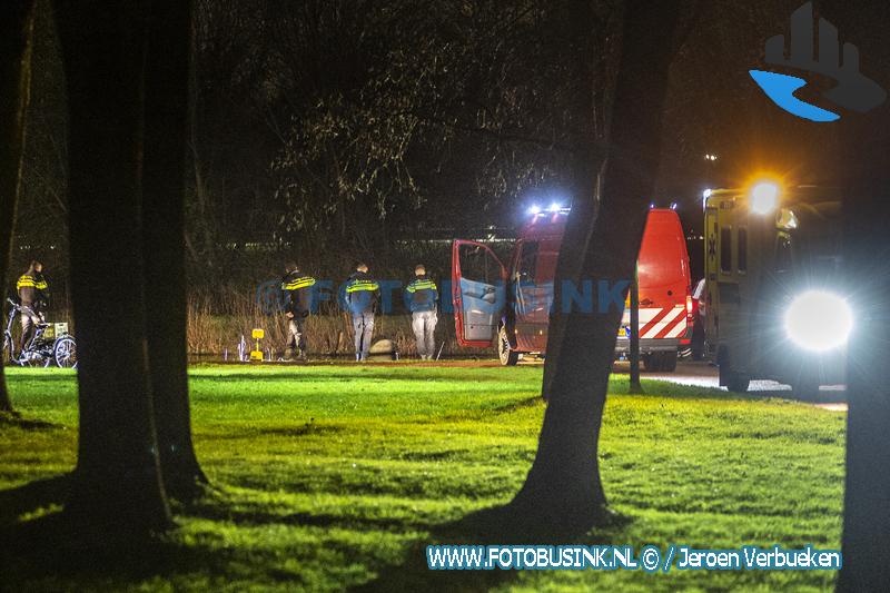 Vermiste man overleden aangetroffen achter het Insula College aan de Koningstraat in Dordrecht