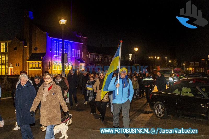 Solidariteitswandeling in Zwijndrecht voor Oekraïne