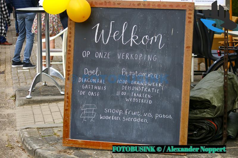 Verkoopdag en demonstratie brandweer om geld op te halen voor het Diaconaal Gasthuis ‘De Oase’
