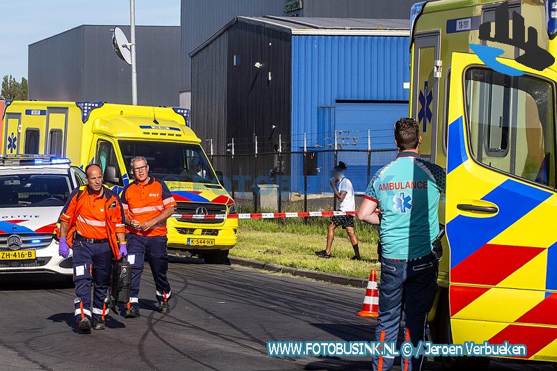 Motorrijder raakt gewond aan de Kreekweg in Dordrecht