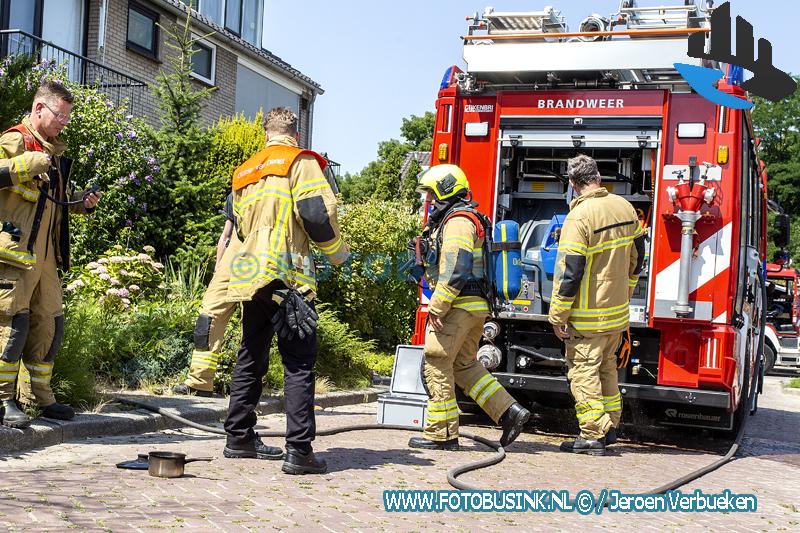 Keukenbrand aan de Seringenstraat in Dordrecht