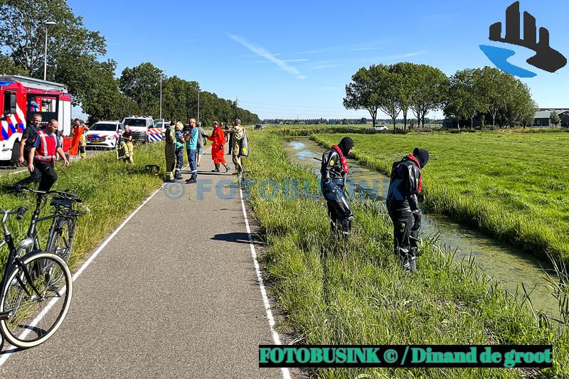 Hulpdiensten met spoed opgeroepen voor persoon te water aan de N482