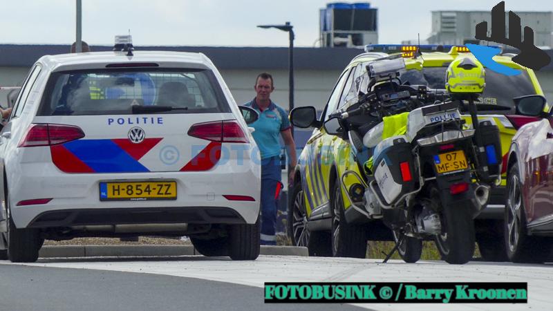 Wielrenner zwaargewond na aanrijding op de Wieldrechtse Zeedijk in Dordrecht