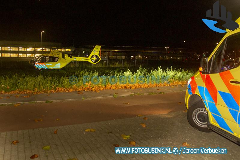 Traumateam opgeroepen voor ongeval met letsel op fietspad langs de N3 in Dordrecht