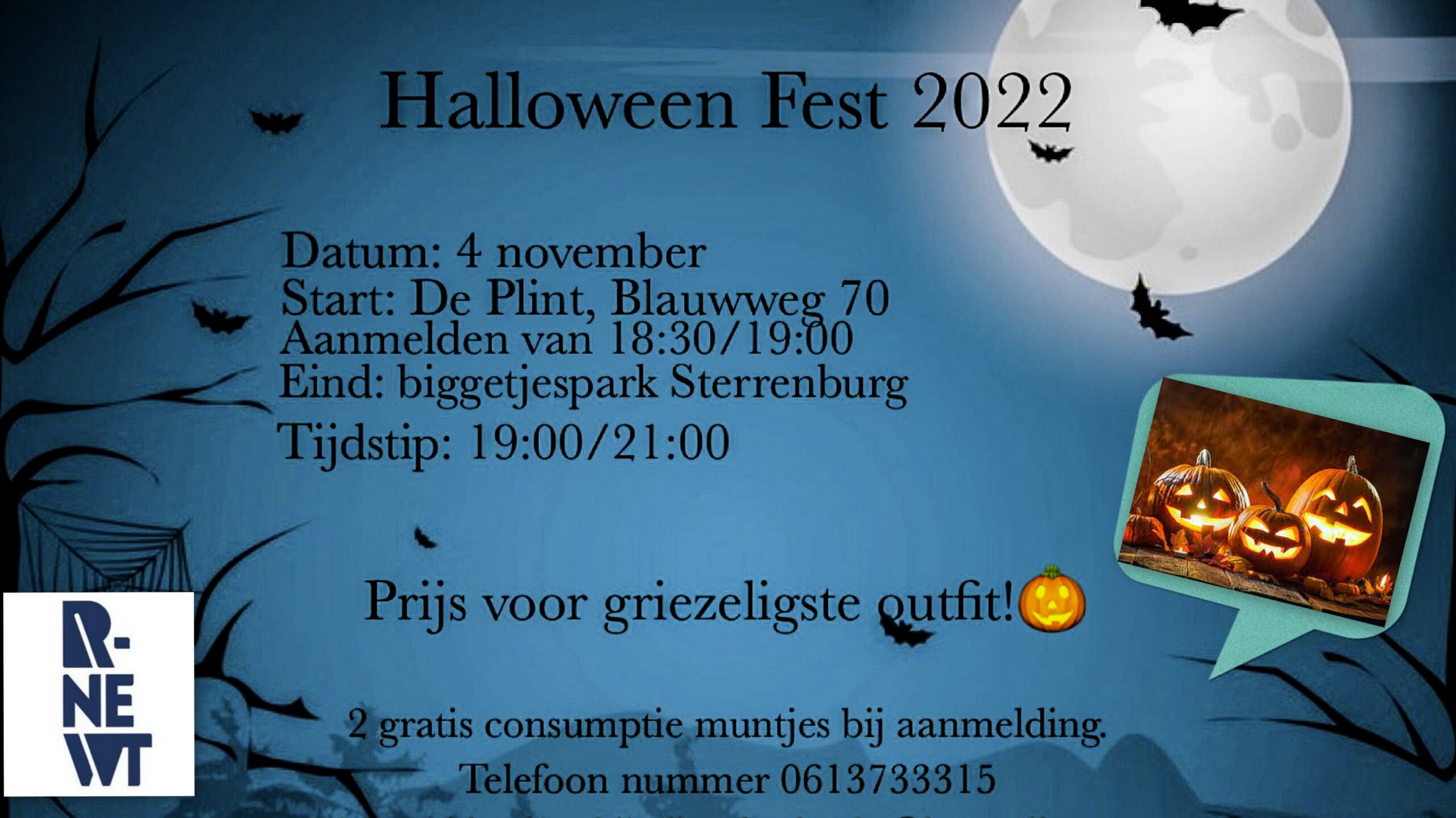 Halloween 2022 in het Sterrenburgpark