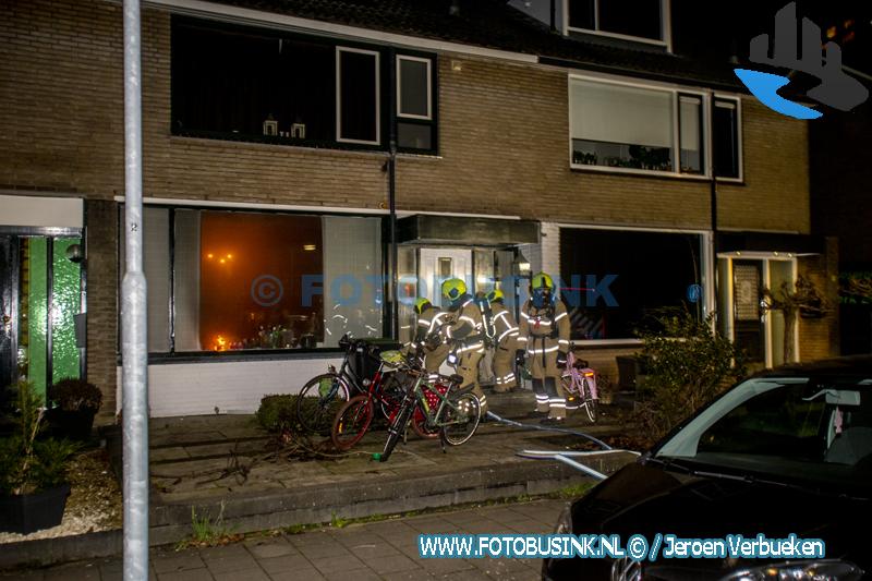 Woningbrand aan de Lievershil in Zwijndrecht