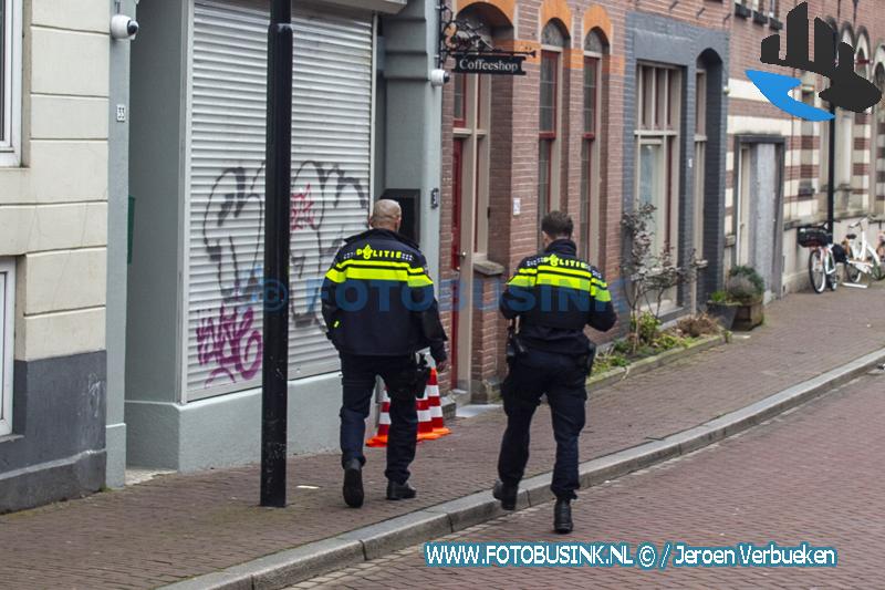 Coffeeshop aan het Bagijnehof in Dordrecht beschoten