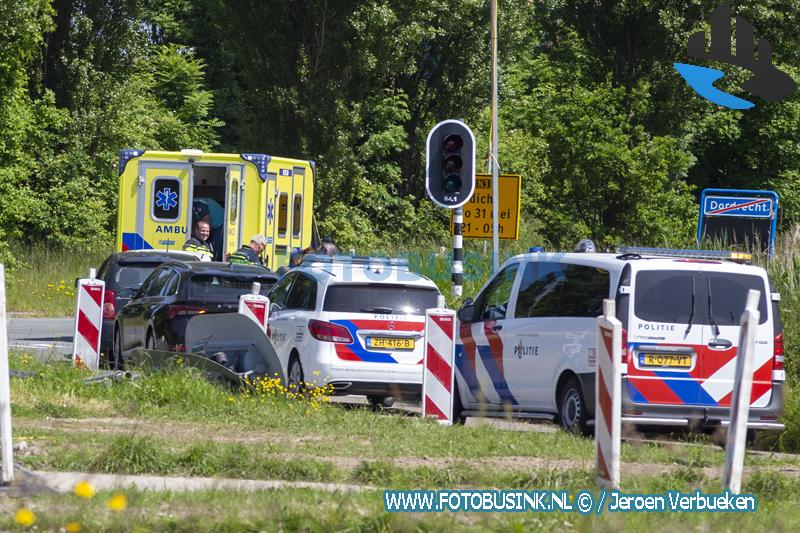 Ongeval letsel oprit N3 Dordrecht