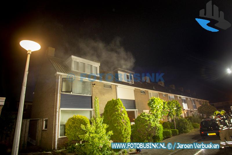 Keukenbrand aan de Schultz van Haegenstraat in Hendrik-Ido-Ambacht