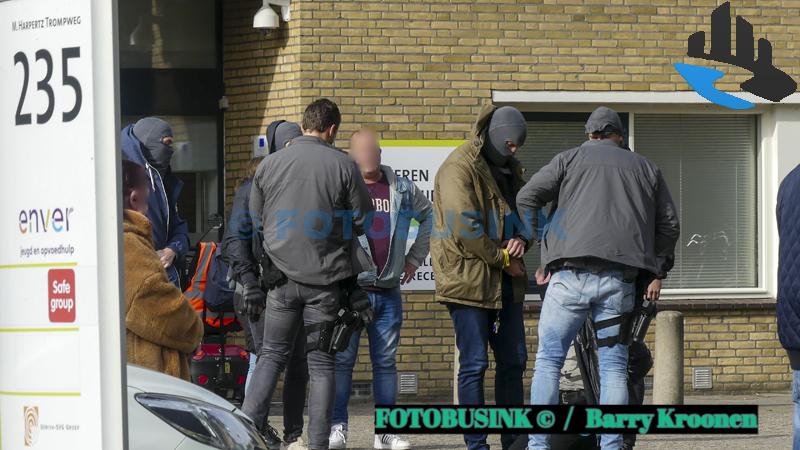 Bommelding in het SSF-gebouw in Dordrecht