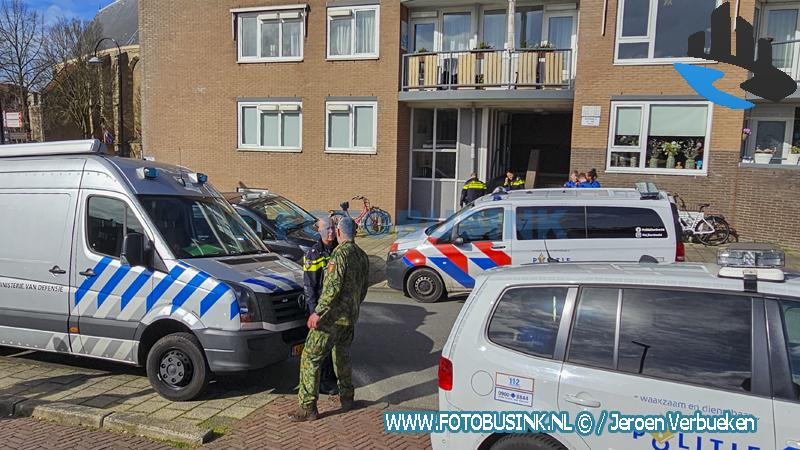 Explosieve opruimingsdienst opgeroepen voor een mogelijk explosief op balkon aan de Bleijenhoek in Dordrecht