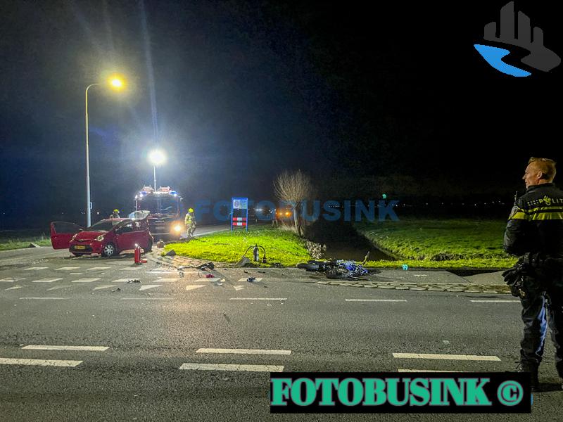 Ernstig ongeval op de N481 Bleskensgraaf