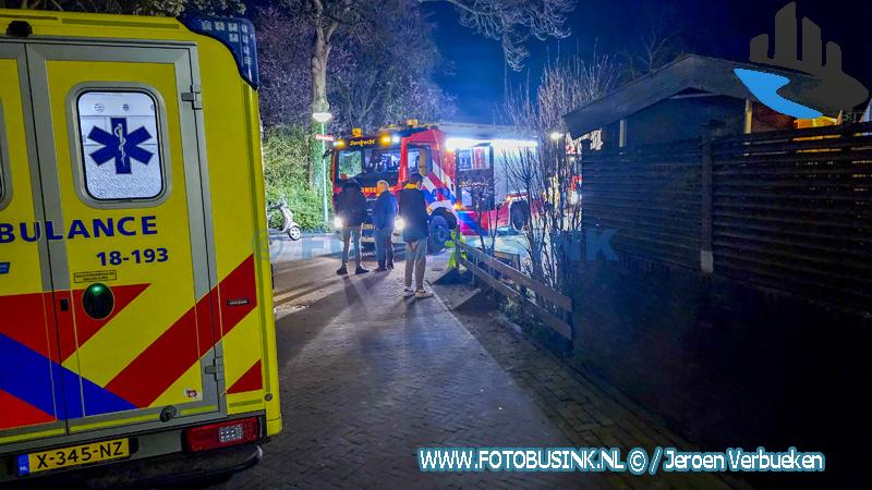 Bio-ethanol kachel in brand in woning aan de Kinkelenburg in Dordrecht