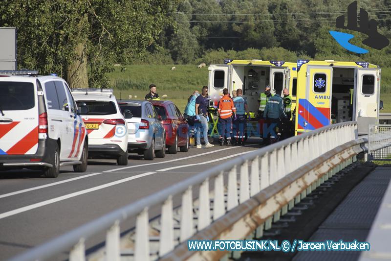 Motorrijder raakt zwaargewond bij eenzijdig ongeval in Dordrecht