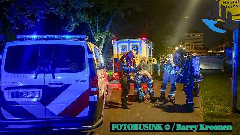 Gewonde man in water van het Weizigtpark aangetroffen