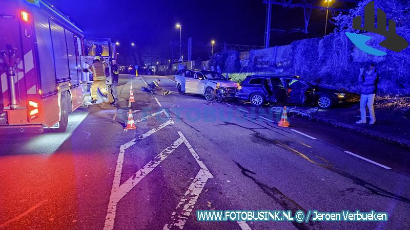 Ernstig ongeval met beknelling op de Burgemeester de Raadtsingel in Dordrecht