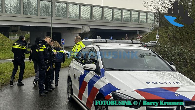 3 jongeren door de politie in Dordrecht van het spoor gehaald