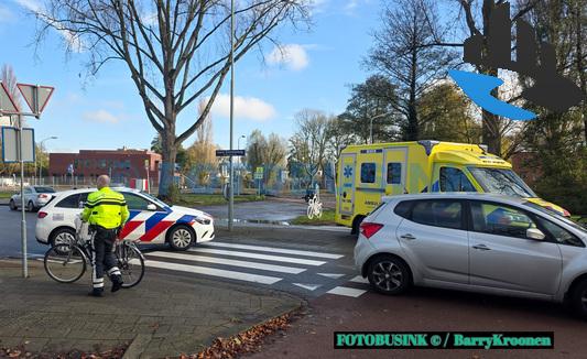 Fietsster gewond na aanrijding op fietsoversteekplaats Karel Doormanweg