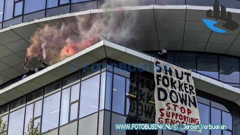 Pro-Palestina-activisten bezetten hoofdkantoor van Fokker in Papendrecht: 29 aanhoudingen